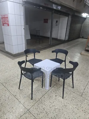 Whitic Plastic Table and Chairs Plastic Table and Chairs