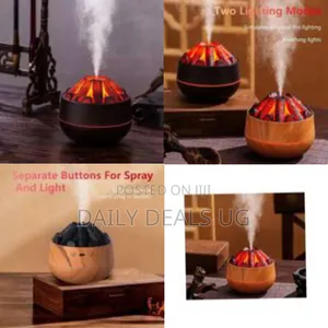 Volcano-Shaped Essential Oil Diffuser/Humidifier