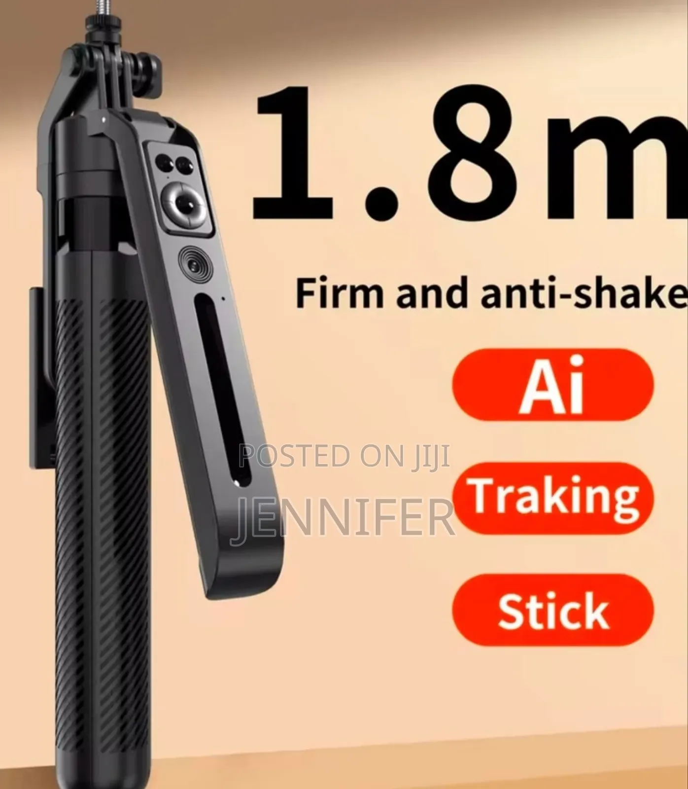 C12 Ai Face-Tracking Tripod Selfie Stick