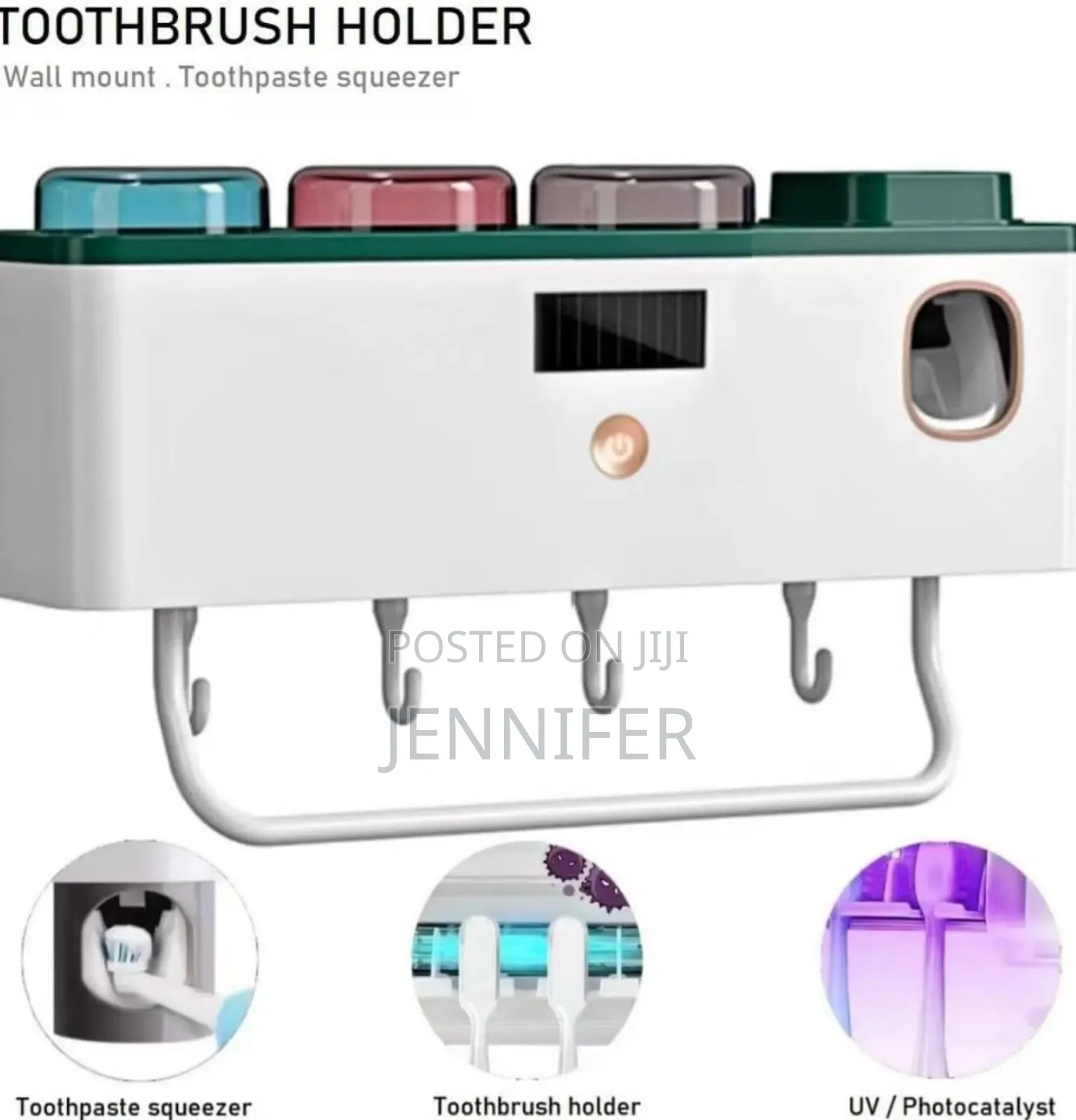 Renos Smart Sterilization Toothbrush Holder (Ra-917)