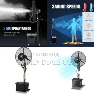 High-Performance Outdoor Misting Fan1