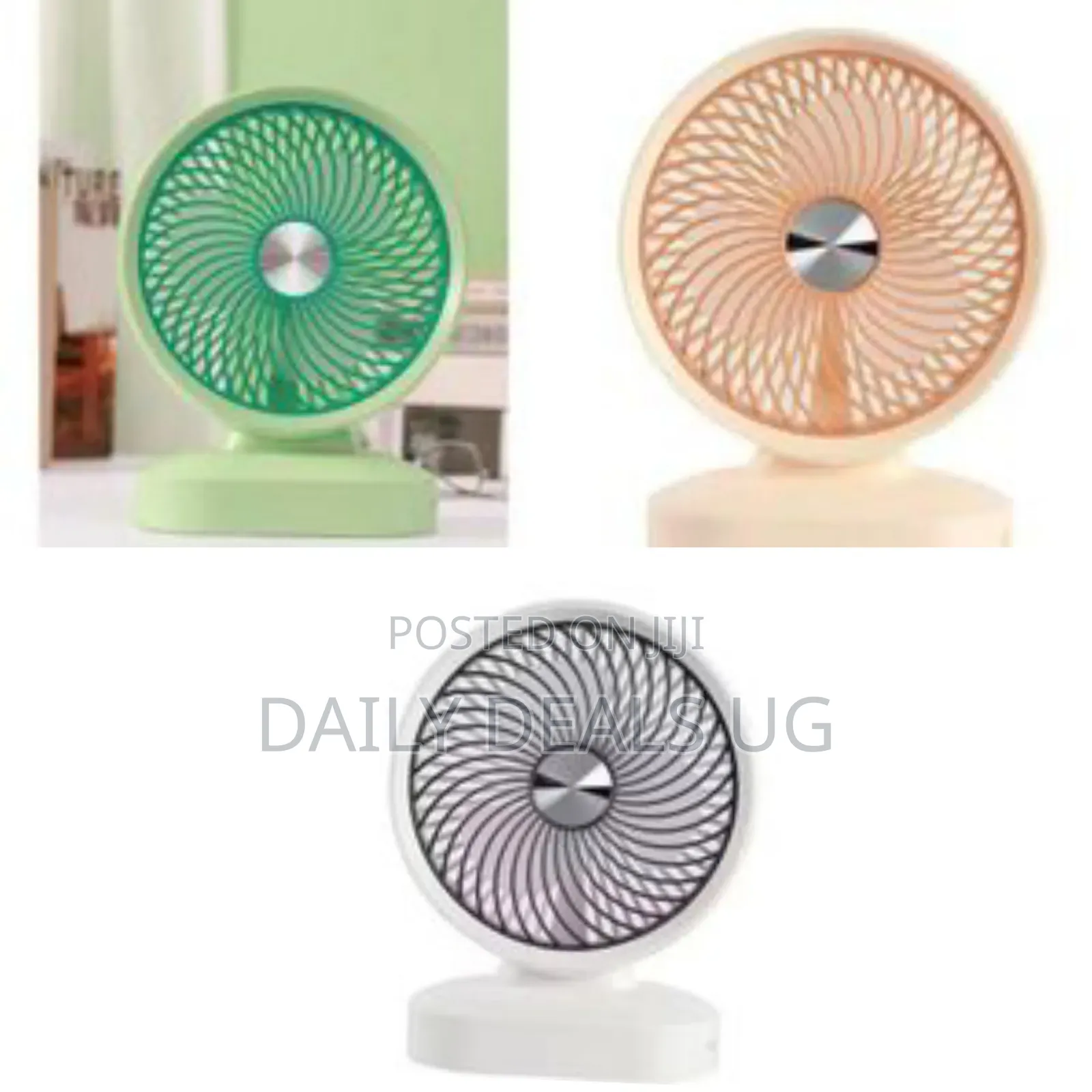 Mini Desktop Fan - Multicolor