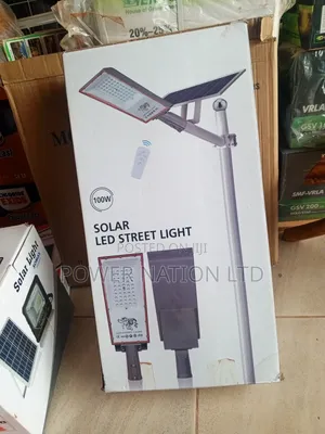100w Led Solar Street Light With Separate Panel