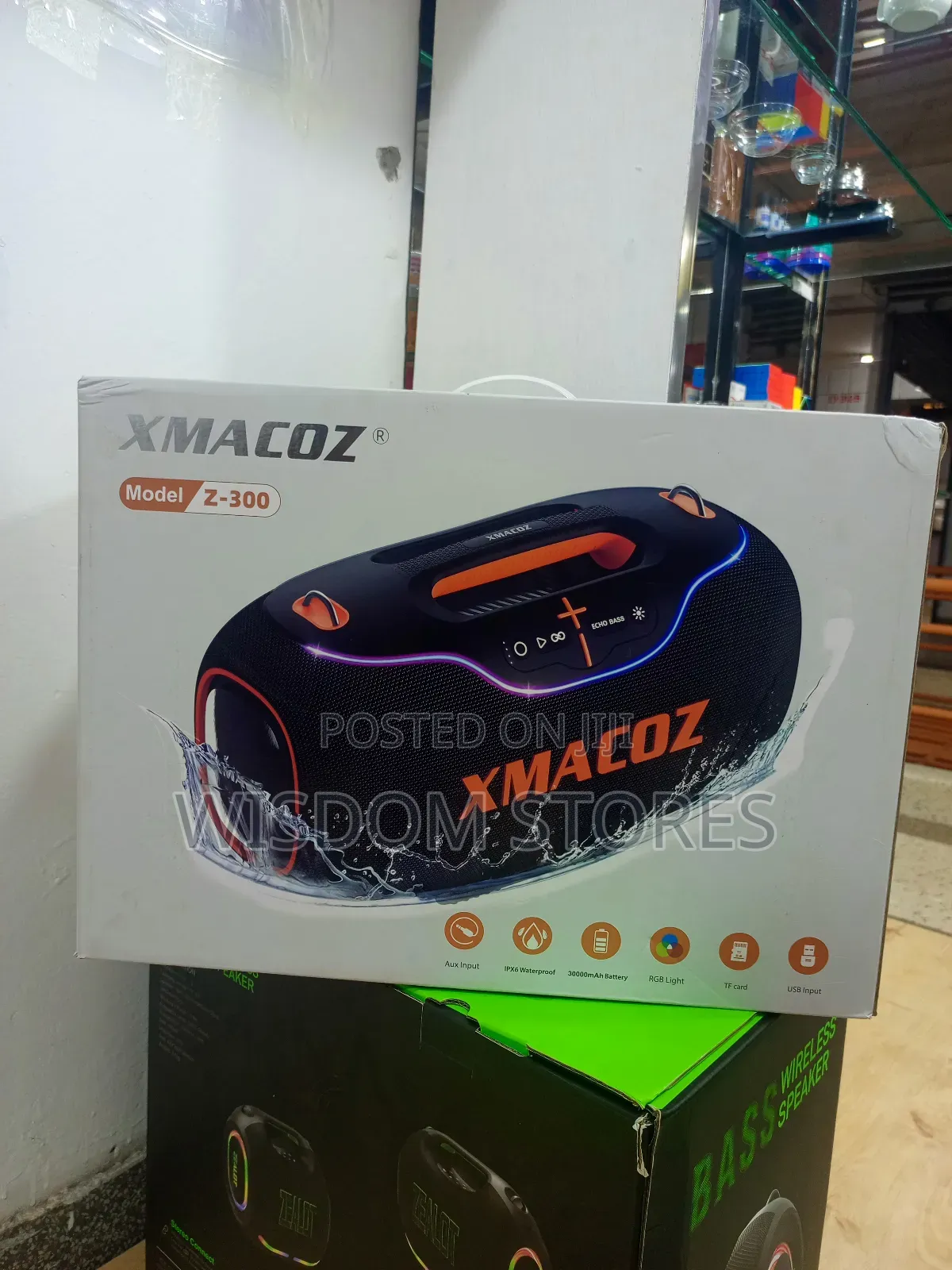 Xmacoz Model Z-300 Bluetooth Speaker,