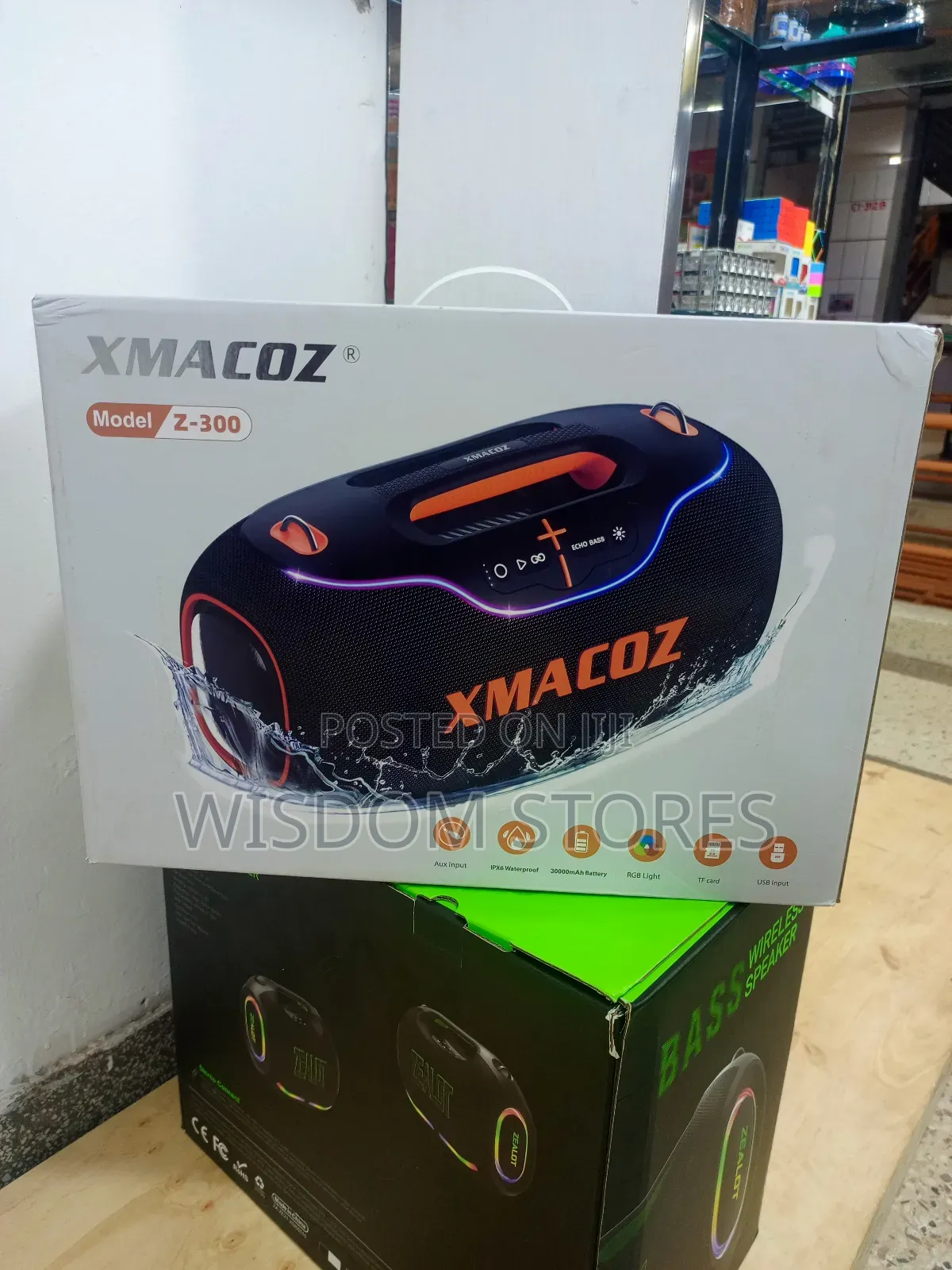 Xmacoz Model Z-300 Bluetooth Speaker,