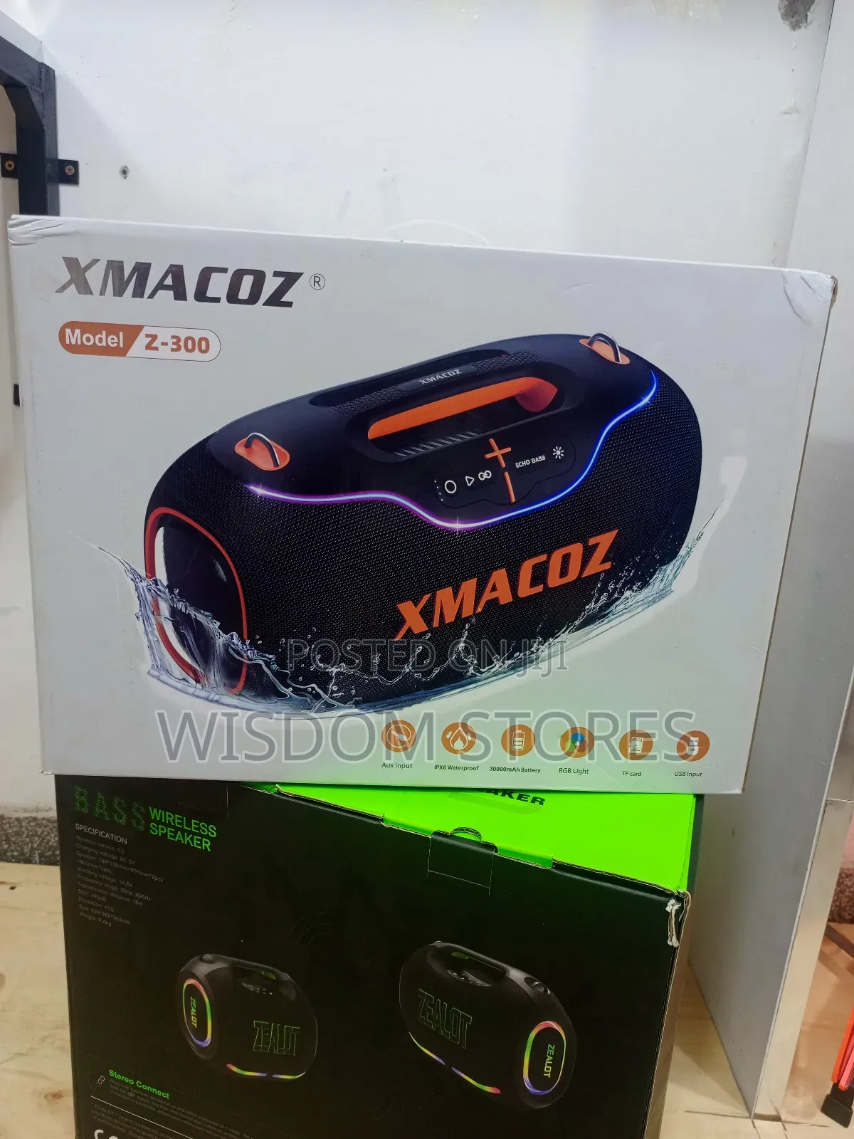 Xmacoz Model Z-300 Bluetooth Speaker,