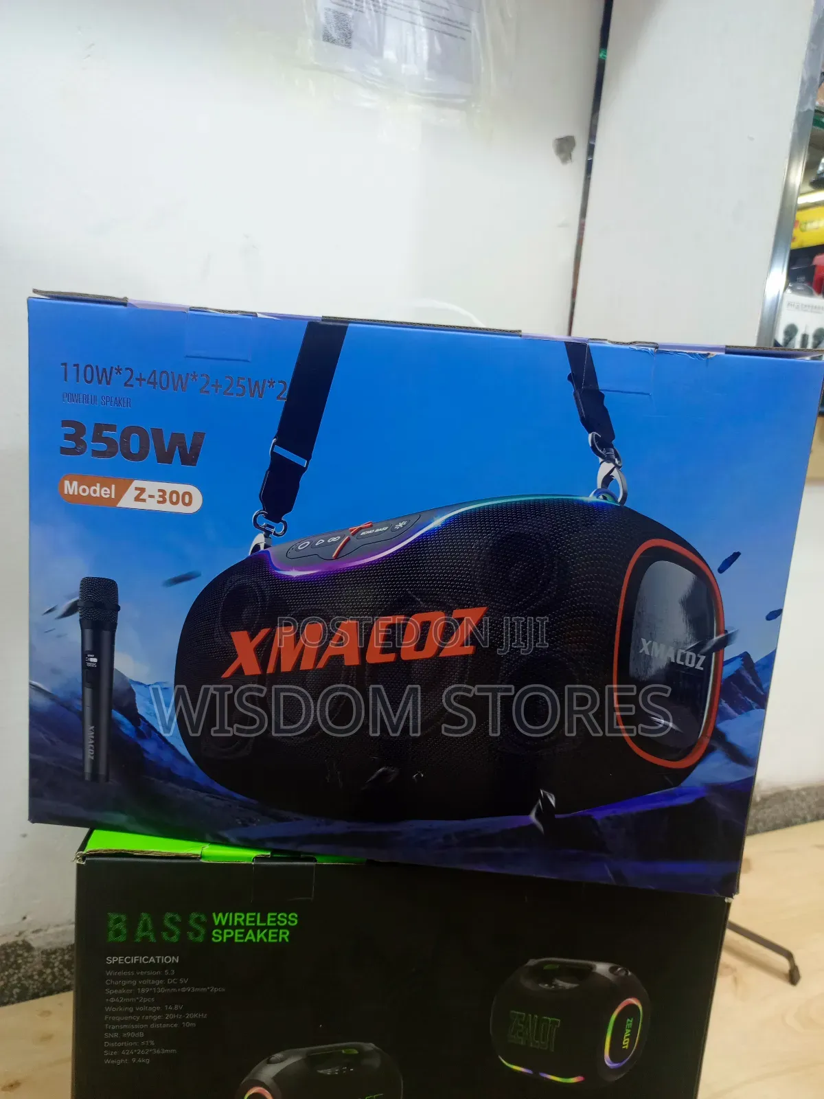 Xmacoz Model Z-300 Bluetooth Speaker,