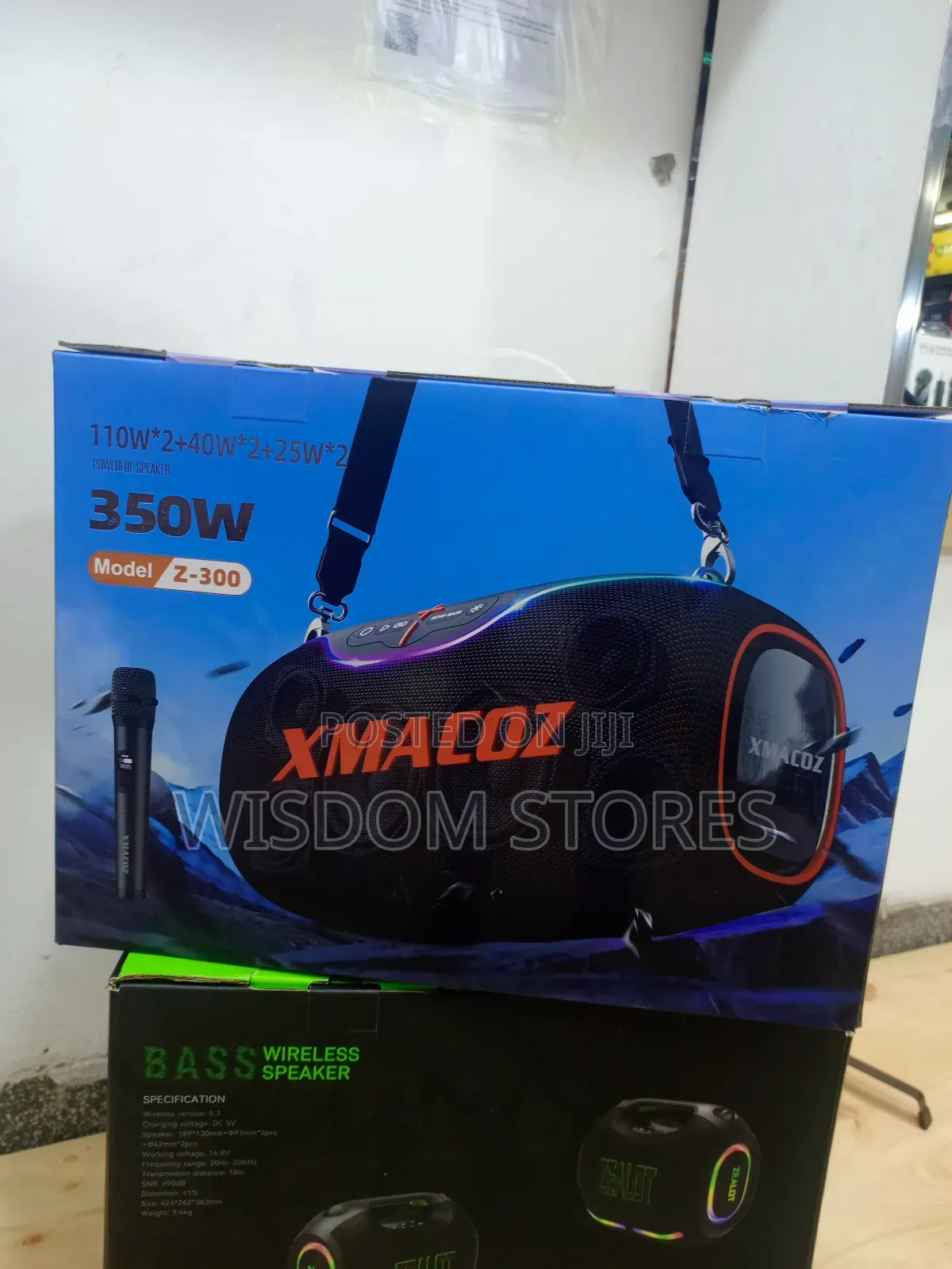 Xmacoz Model Z-300 Bluetooth Speaker,