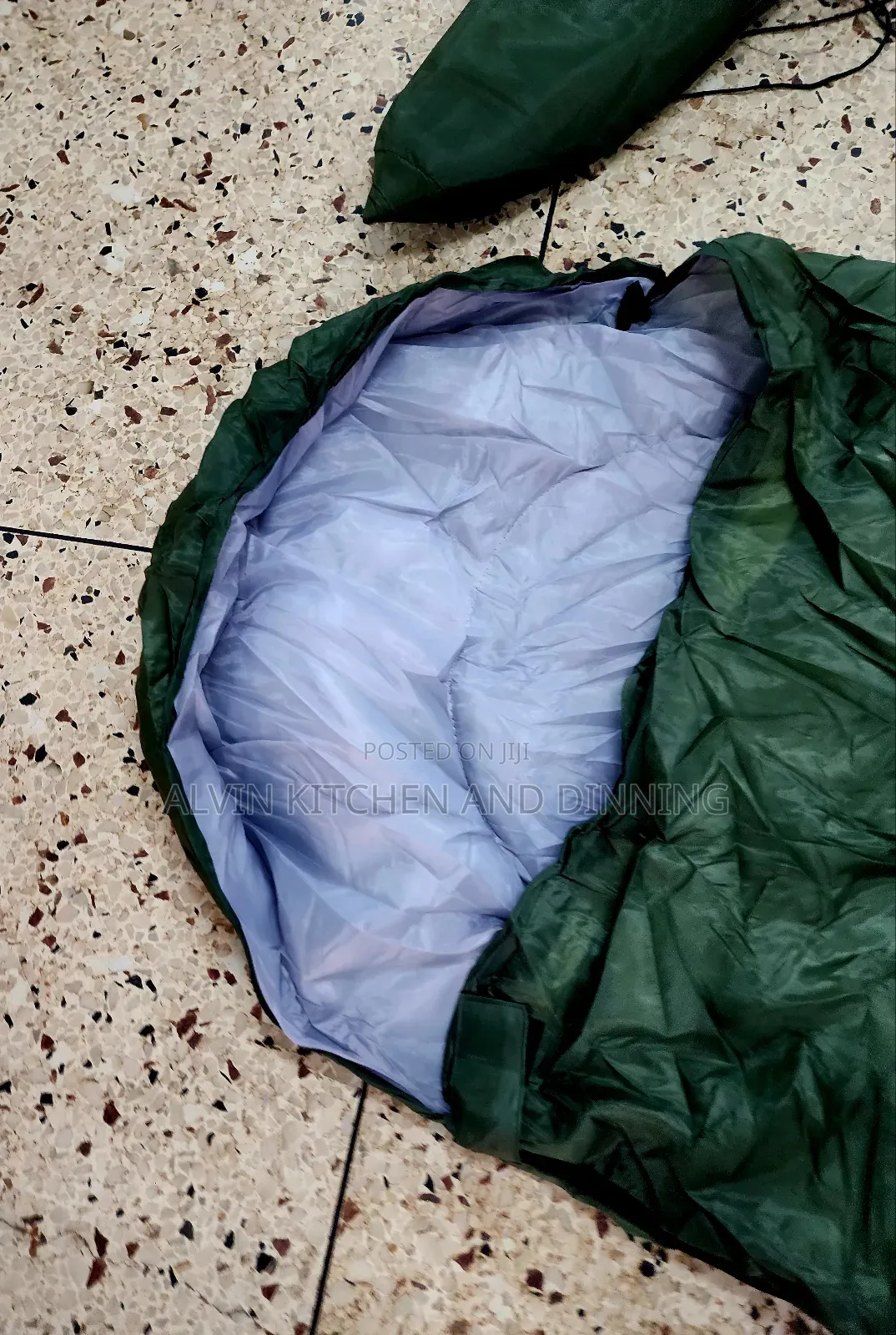 Sleeping Bag for Camping Green Color