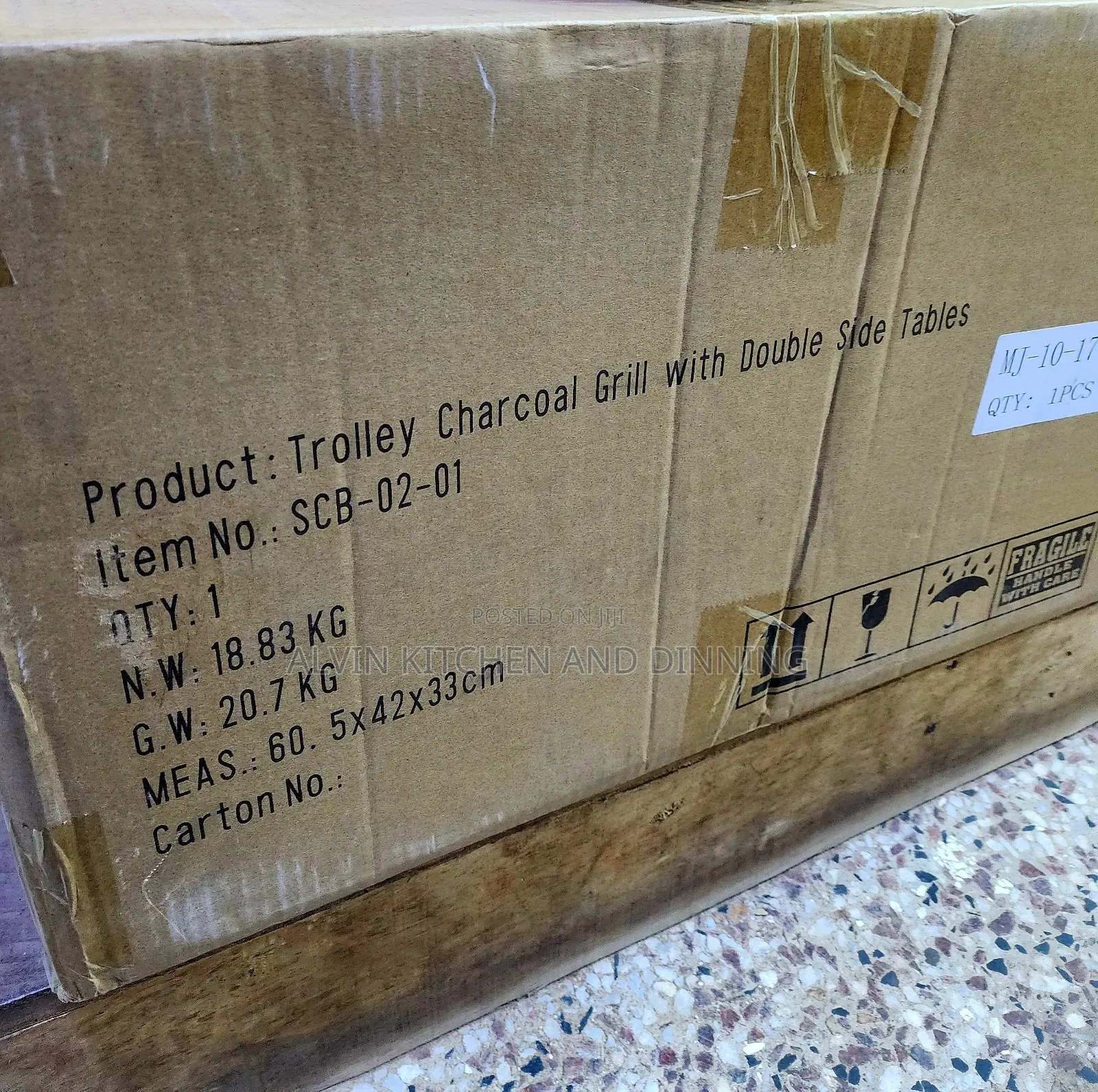 Charcoal Grill With Cover