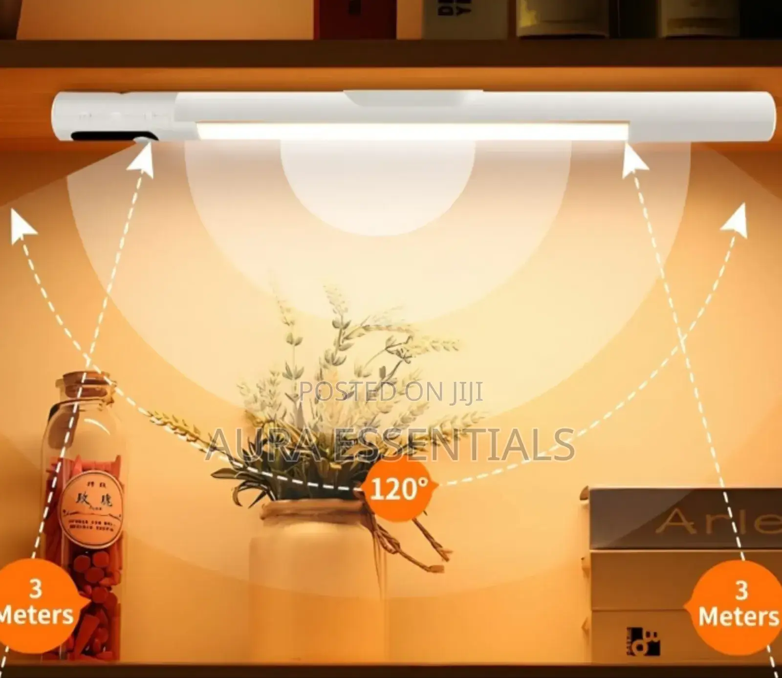 Motion Sensor Rechargeable Cabinet Light Bar