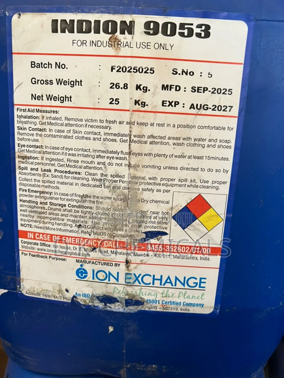Ion Exchange for Boiler and Cooling Tower