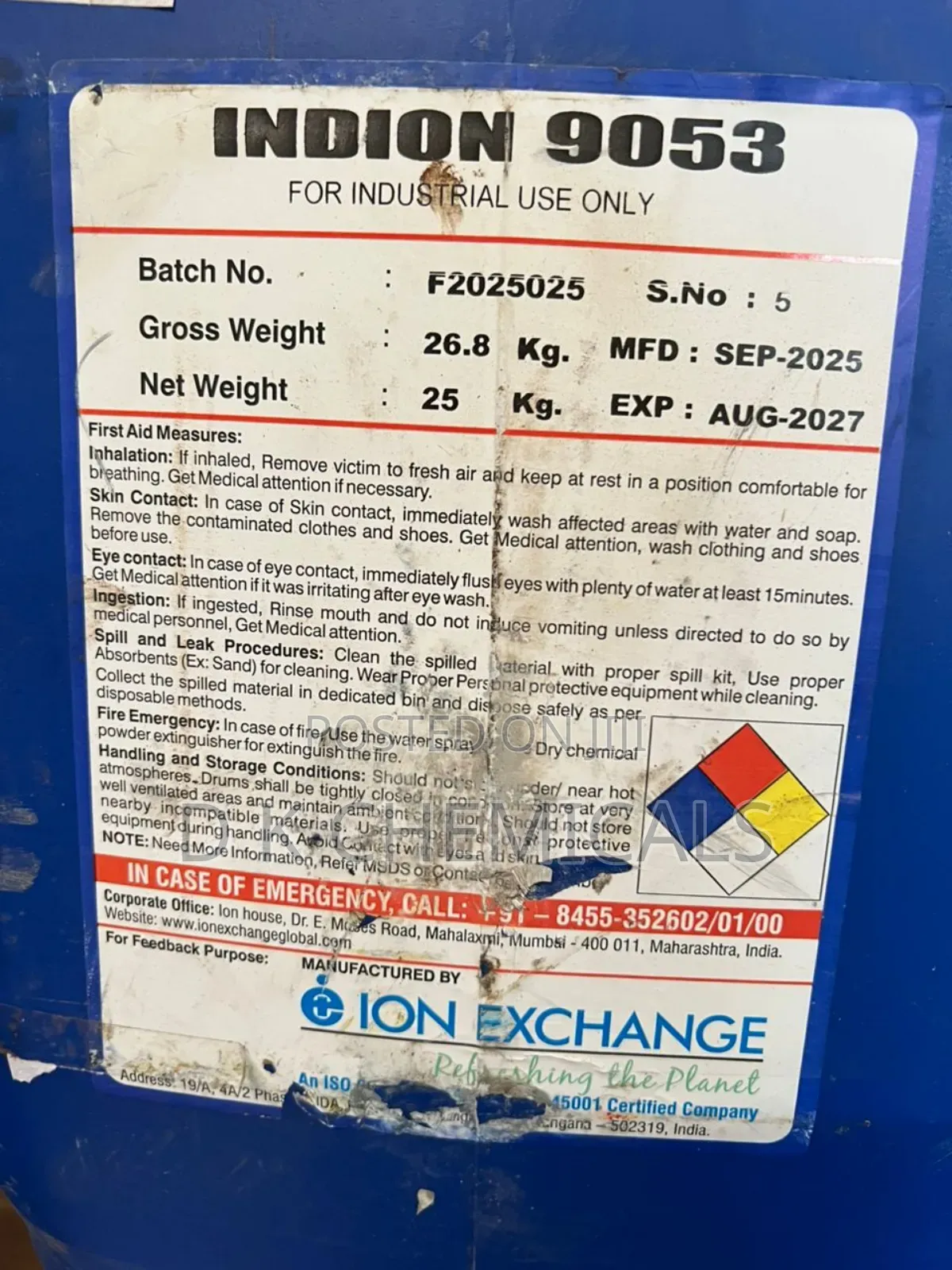 Ion Exchange for Boiler and Cooling Tower