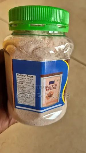 Himalayan Pink Salt, Fine Grain, 100% Natural - 84 Essential Minerals
