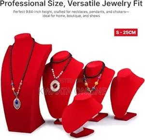 Fashion Necklace Display Bust Rack Shelf Pendant Decoration Model