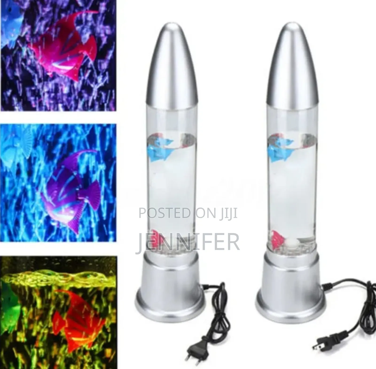 Magma Fish Rocket Lamp