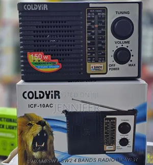Coldyir Icf-10ac Portable 4-Band Radio.