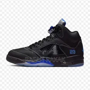 Awake Ny X Air Jordan 5 Retro “Black Racer Blue” Sneakers