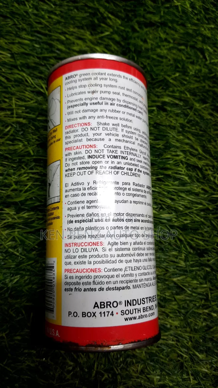 Abro Long Lasting Green Engine Radiator Coolant