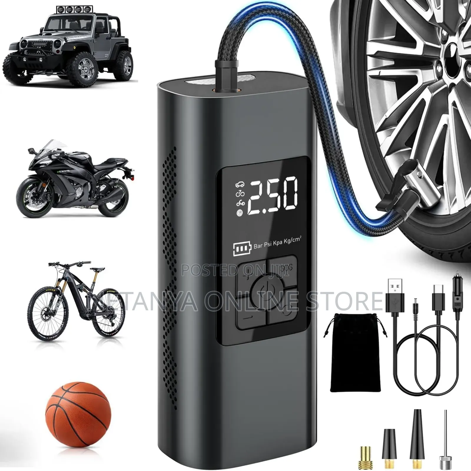 Wireless Tire Inflator