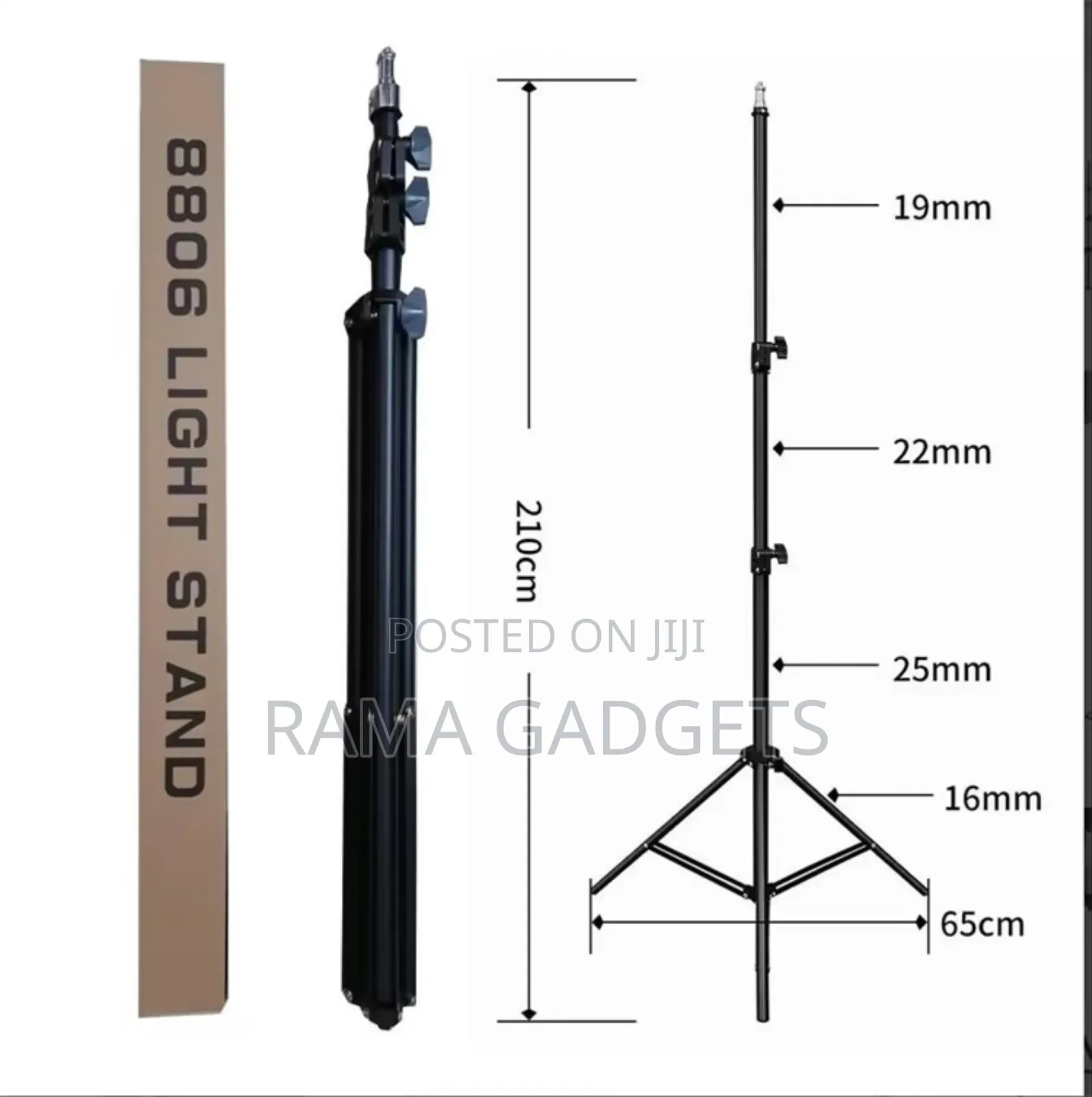 8806 Light Stand Adjustable Tripod 210cm High Quality Tripod