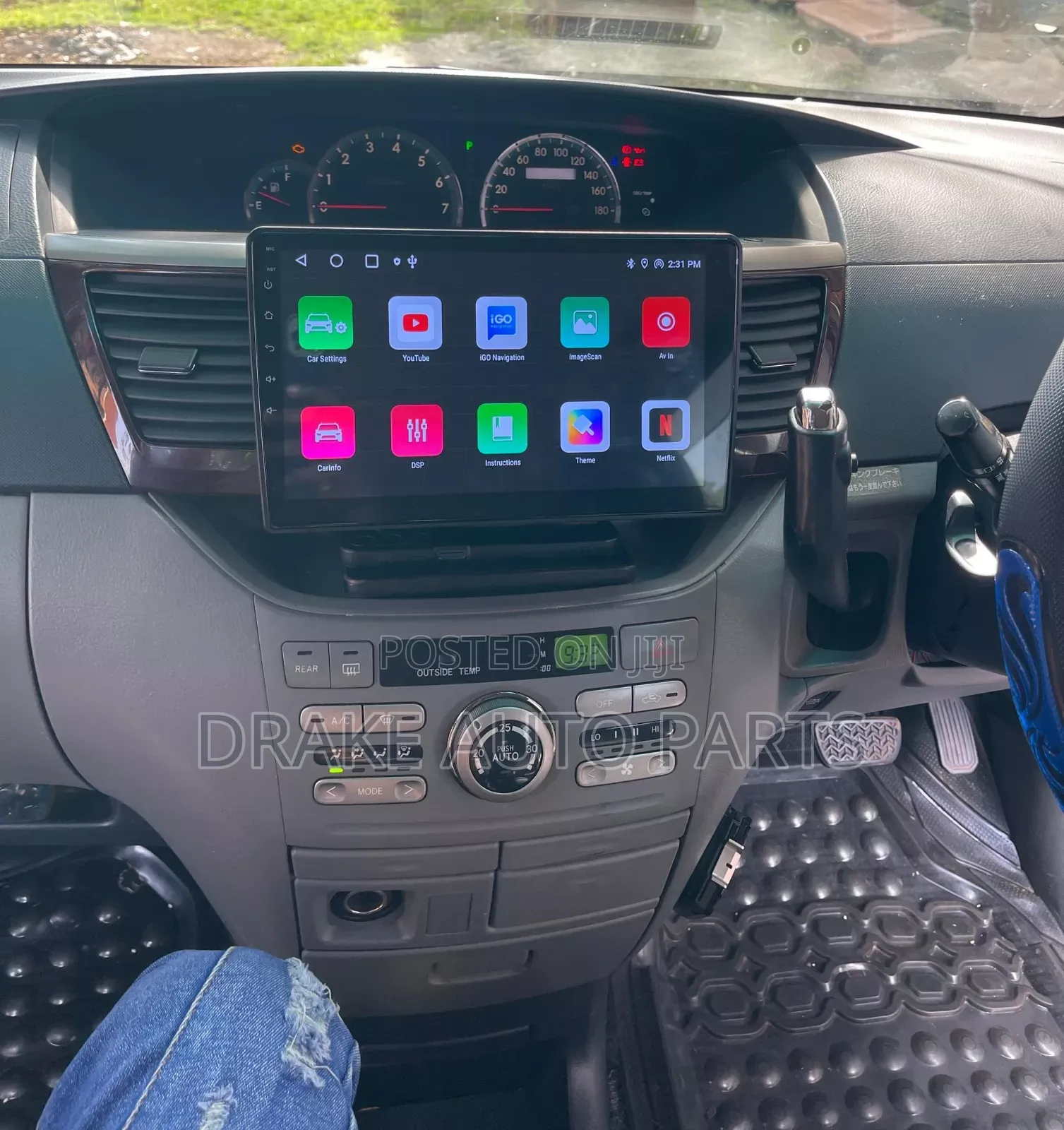 Android Radio System for Noah Voxy 2004_2006 Available