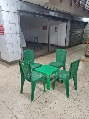 Relate Plastic Table and Chairs Set for Dining