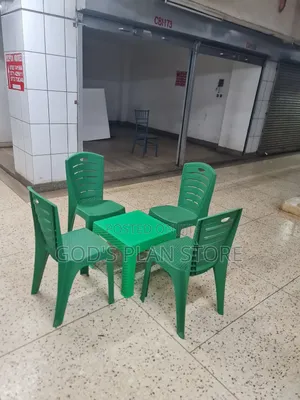 Relate Plastic Table and Chairs Set for Dining