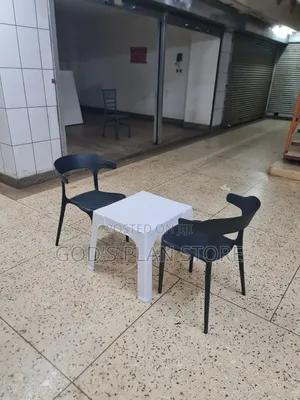 C-Back Plastic Chairs and Table Plastic Chairs and Table Set