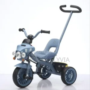 Kid's Tricycle With Sit-Belt and Push Handle 1-4 Years