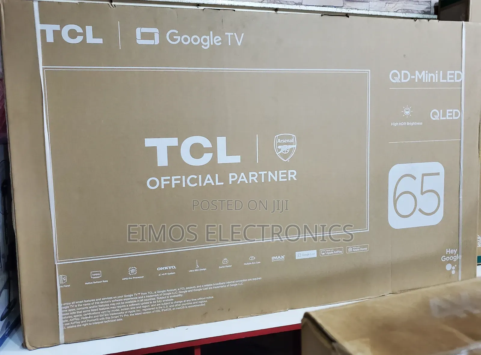 65 Inch TCL Qd Minled Tv