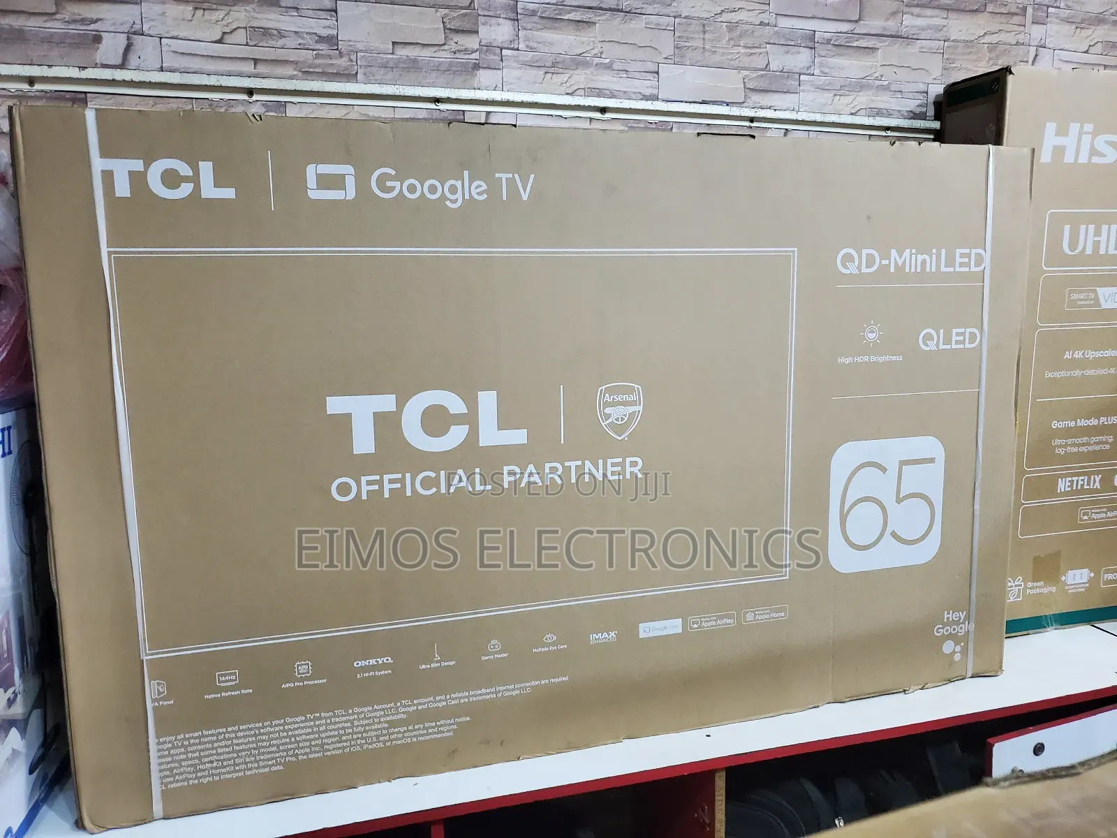Qd Minled TCL Smart Android Tv 65 Inches