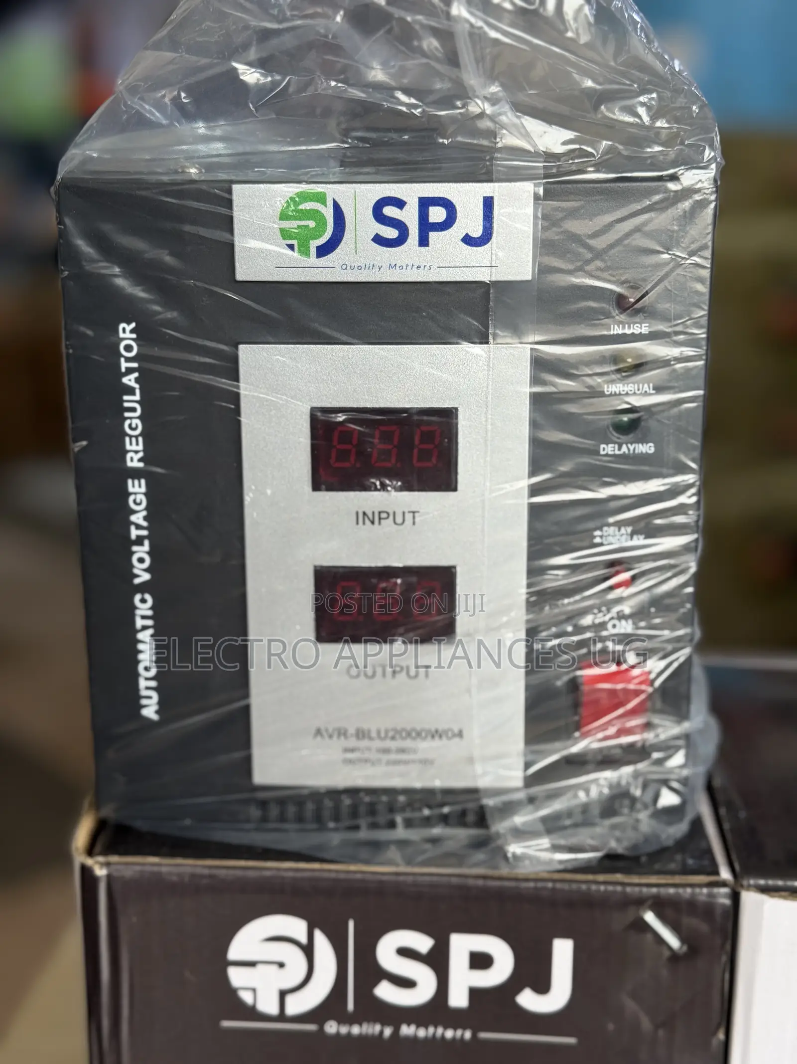 SPJ Avr-Blu2000w04 Automatic Voltage Regulator.
