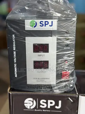 SPJ Avr-Blu2000w04 Automatic Voltage Regulator.