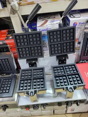 Double Commercial Waffle Maker Machine