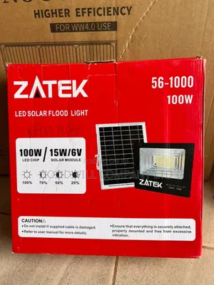 100w Outdoor Solar Flood Light
