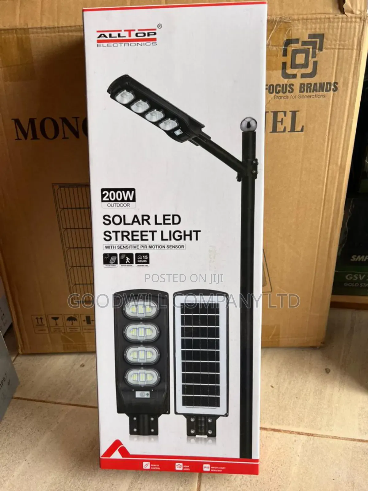 200w Hunt Light Solar Street Light