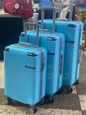 Luggage Piece Sets Suitcase Set With Double Spinner Wheels