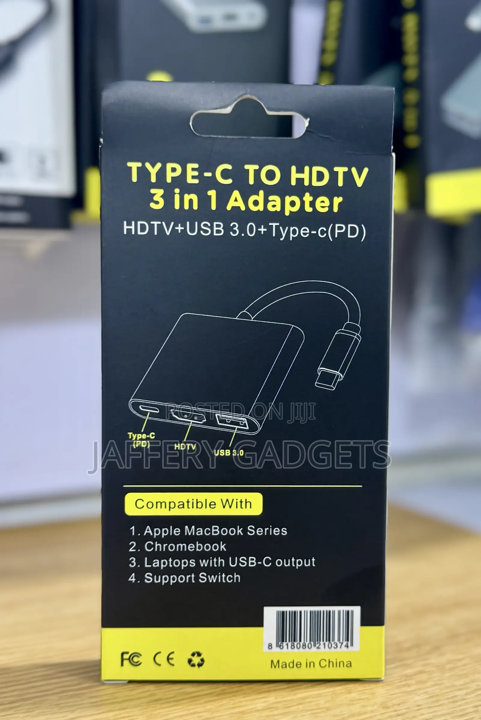 Type-C to HDTV 3-in-1 Adapter