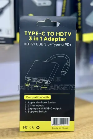 Type-C to HDTV 3-in-1 Adapter