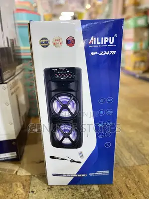 Allipu Rechargeable Speaker With a Microphone ( Sp-3347)