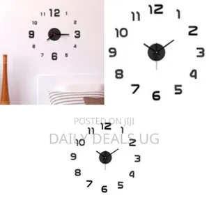 3d Classy Wall Clock