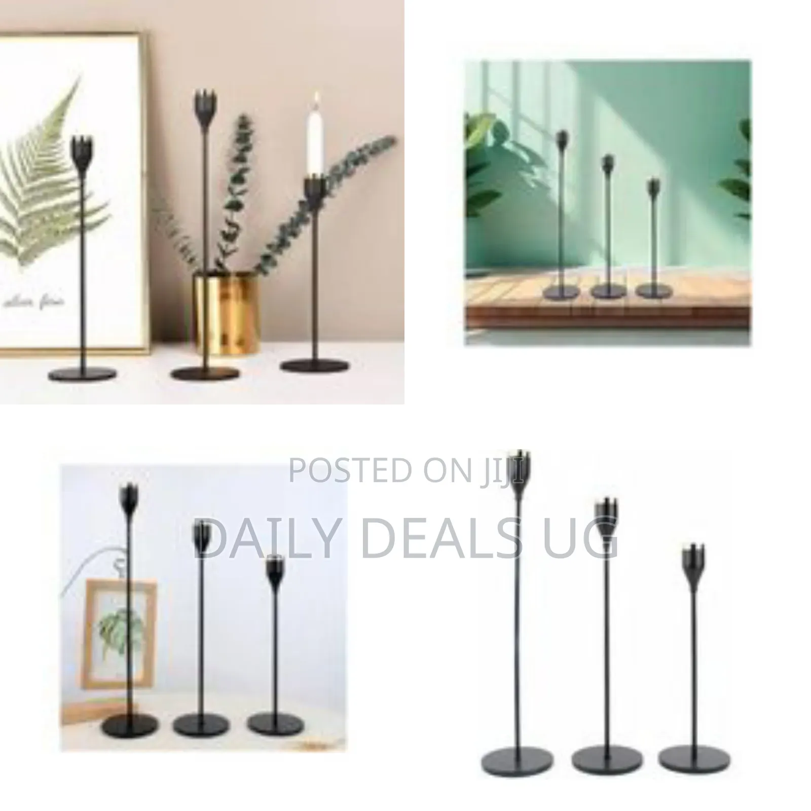 Set of 3 Candle Holders
