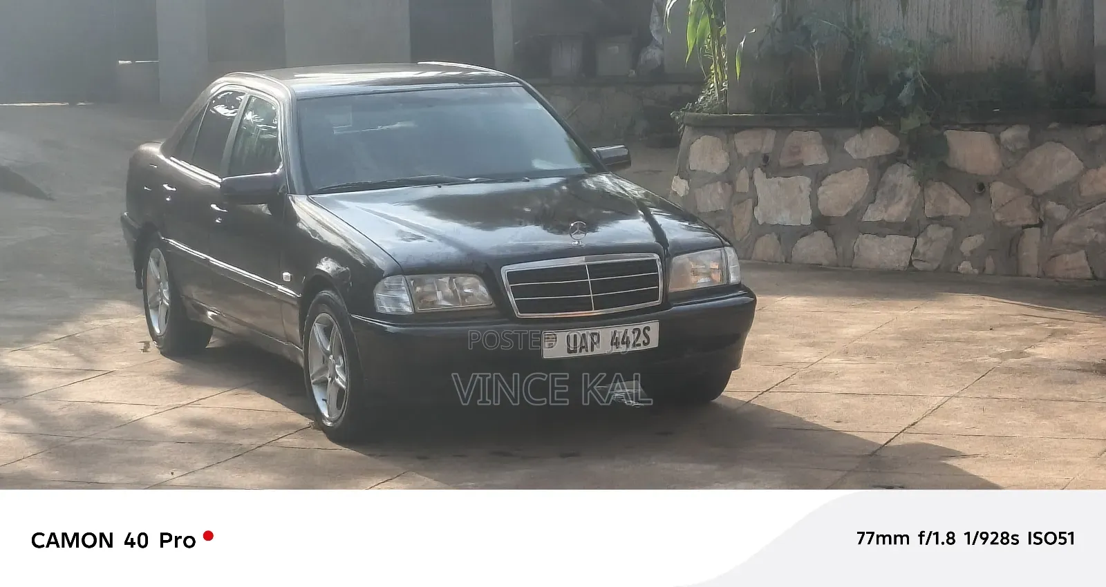 Mercedes-Benz C200 1998 Maroon
