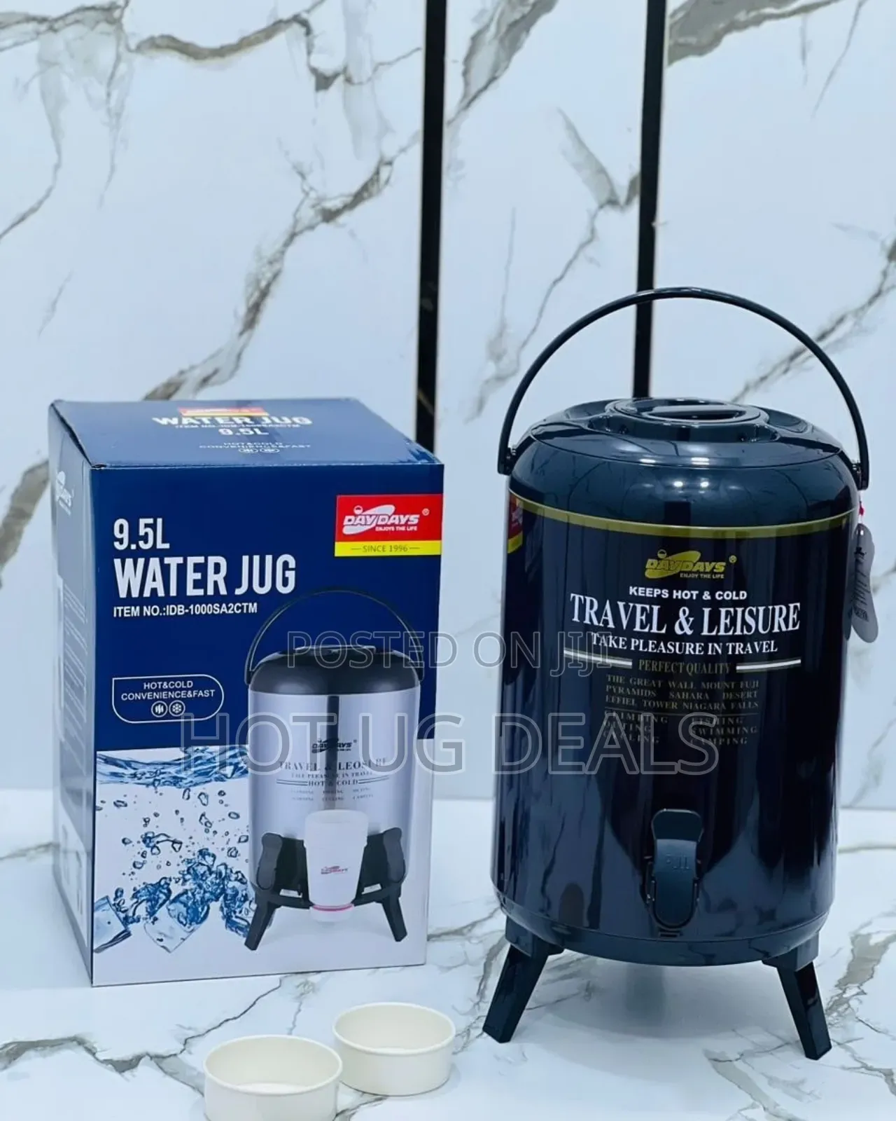 Daydays 9.5 Litres Water Tea Hot & Cold Thermos Flask.