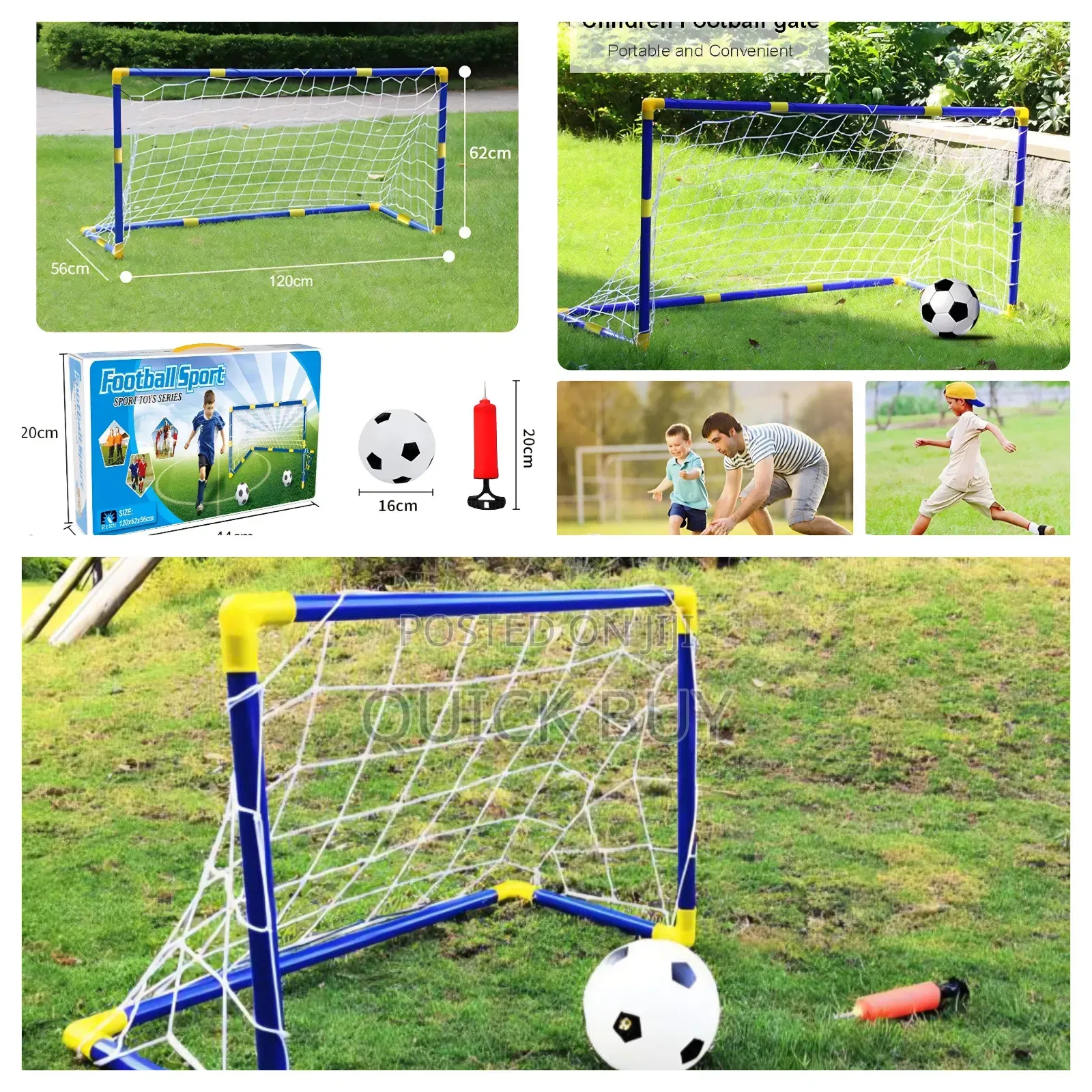 2 in 1 Hockey Soccer Set