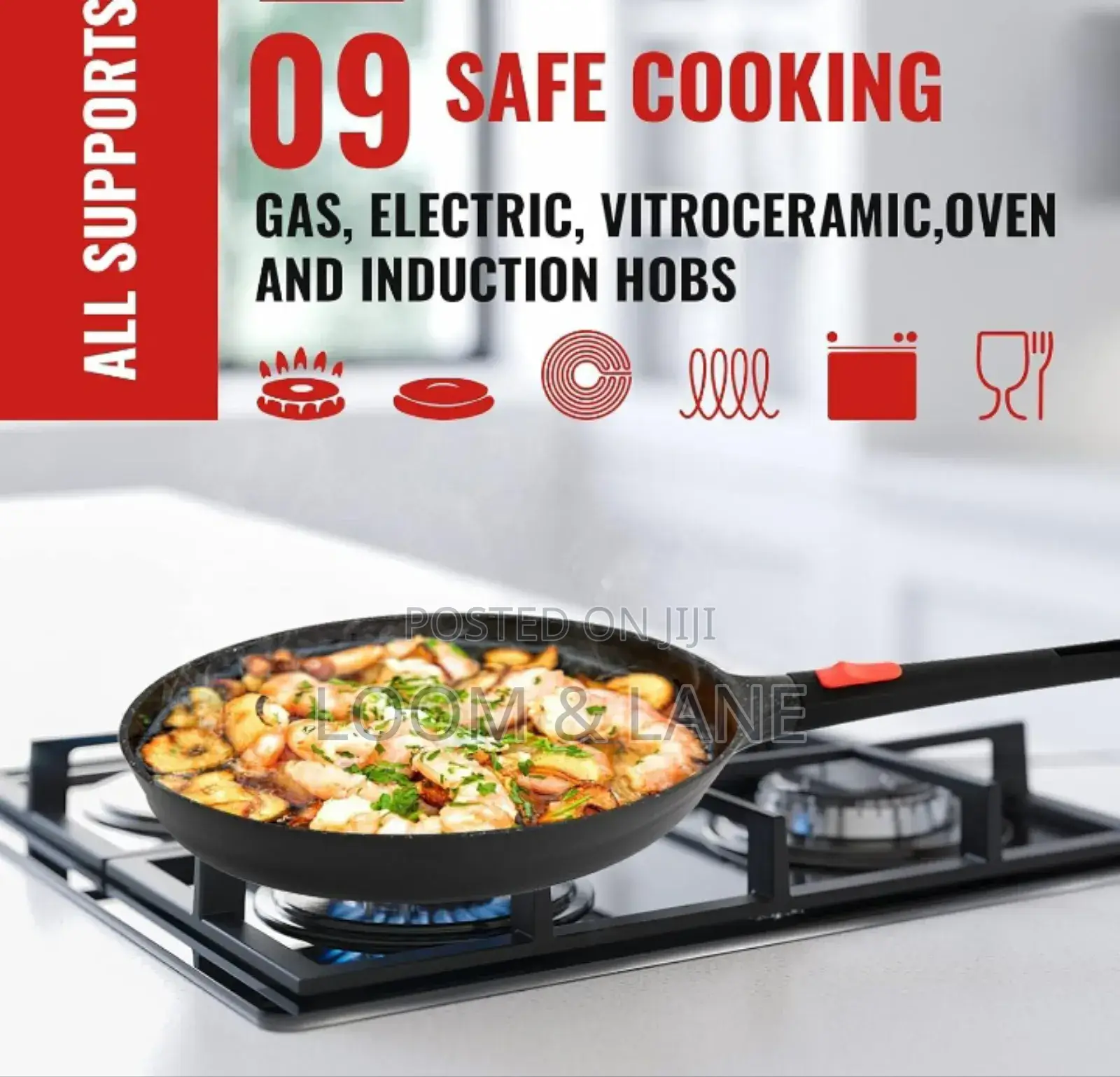 Kamberg 28cm Cast Aluminum Crepe Pan