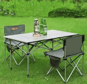 5pcs Portable Foldable Table and 4 Chairs Set