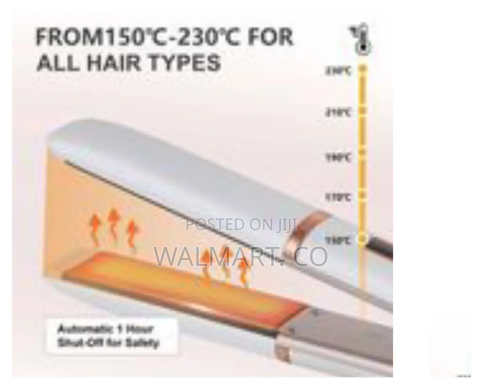 Winning Star Ceramic Hair 2 in 1 Straight Flat Iron