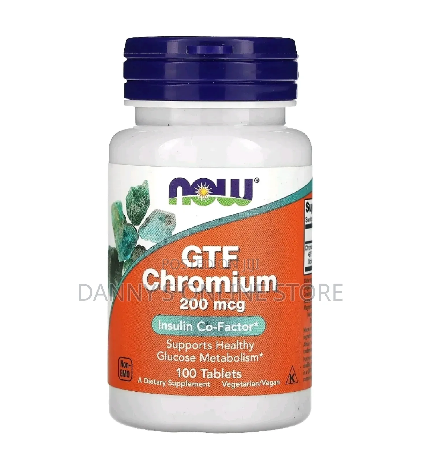 GTF Chromium, 200mcg, 100 Tablets